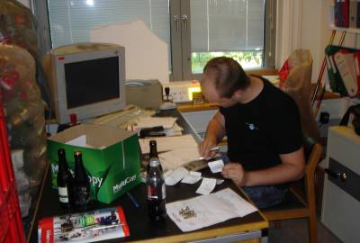 Ossipoff 'arbejder'